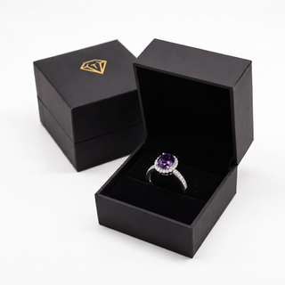 Tru Amethyst Cincature Ring