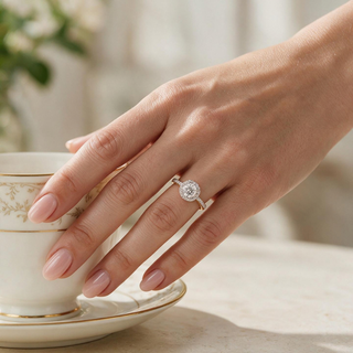 Posh Halo Ring