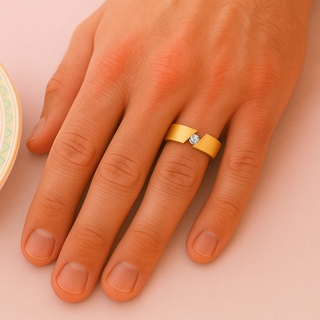 Modern Gents Wedding Band