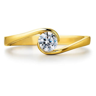 0.50 Carat Modern Solitaire Ring