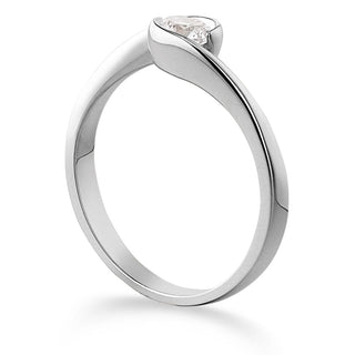 0.50 Carat Modern Solitaire Ring
