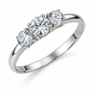 1 Carat Trilogy Ring