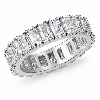 Radiant Cut Eternity Ring