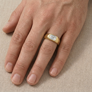 Le Mans Solitaire Ring
