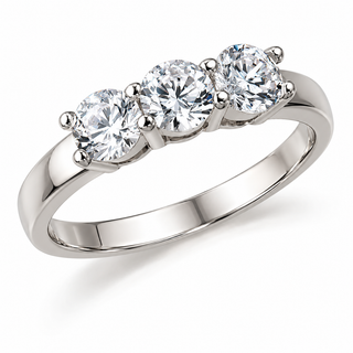1.50 Carat Trilogy Ring