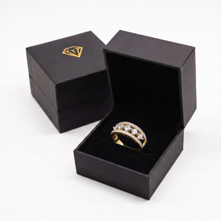 Princess Cut Lace Ring