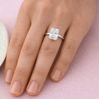 Radiant Cut Solitaire Ring