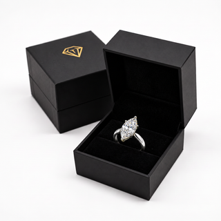 2 Carat Marquise Solitaire Ring