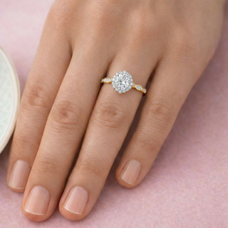 3.40 Carat French Lace Ring