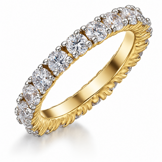 Tulip Eternity Ring