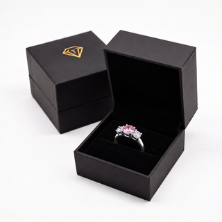 Pink Trilogy Ring