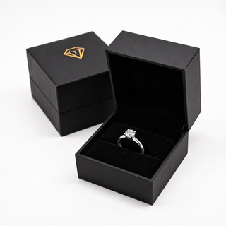 1 Carat Tiffany Style 4-Claw Solitaire Ring