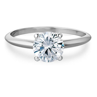 2 Carat Tiffany Style 4-Claw Solitaire Ring