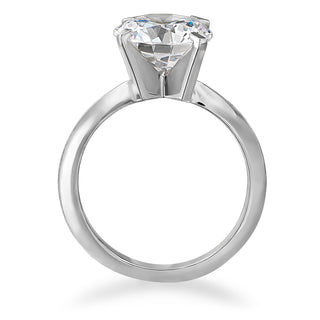 4 Carat Tiffany Style 4-Claw Solitaire Ring