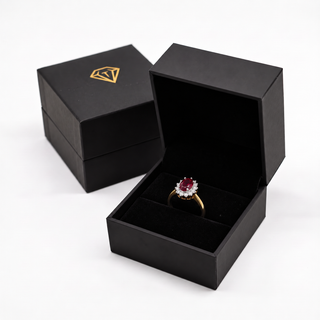 Tru Ruby Cluster Ring