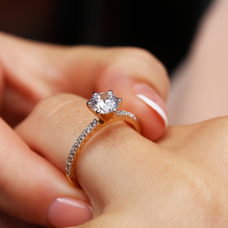 Millennium Solitaire Ring