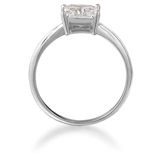 2 Carat Princess Cut Solitaire Ring