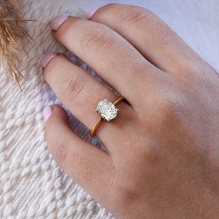 Oval Cut Solitaire Ring