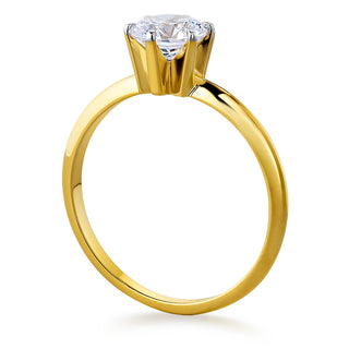 2 Carat Tiffany Style Solitaire Ring
