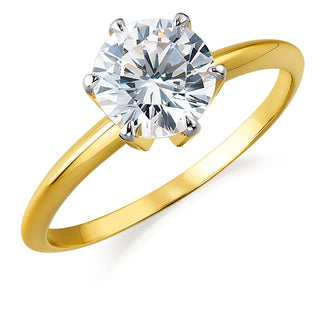 2 Carat Tiffany Style Solitaire Ring