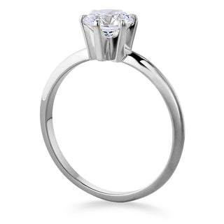 2 Carat Tiffany Style Solitaire Ring