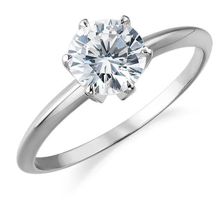 2 Carat Tiffany Style Solitaire Ring