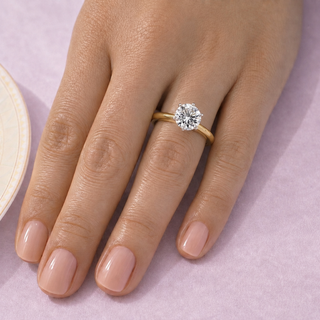 3 Carat Tiffany Style Solitaire Ring
