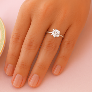 3 Carat Tiffany Style Solitaire Ring