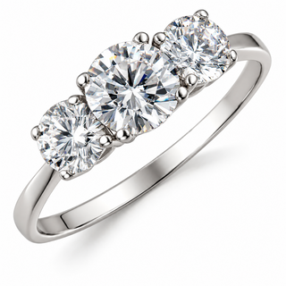 2 Carat Ablaze Trilogy Ring