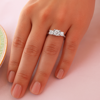 2 Carat Ablaze Trilogy Ring