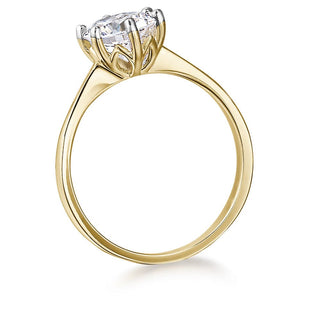 2 Carat Tulip Solitaire Ring