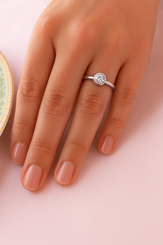 Classic Bezel Solitaire Ring