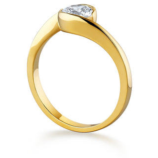 1 Carat Modern Solitaire Ring