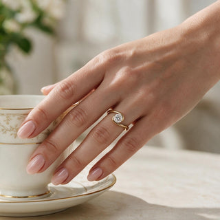 1 Carat Modern Solitaire Ring