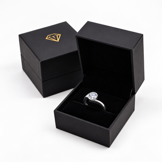 1 Carat Modern Solitaire Ring