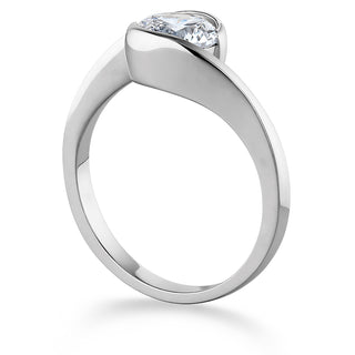 2 Carat Modern Solitaire Ring