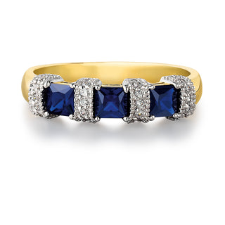 Tru Sapphire Frozen Parfait Ring