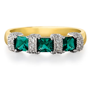 Tru Emerald Frozen Parfait Ring