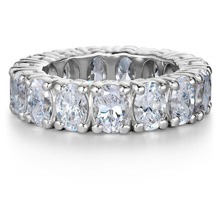 10.5 Carat Oval Full Eternity Band