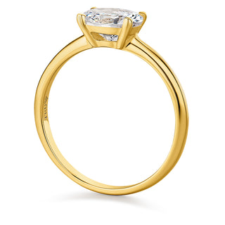 2 Carat East-West Oval Ring