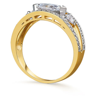 Tru-Diamonds Marquise Ring