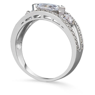 Tru-Diamonds Marquise Ring
