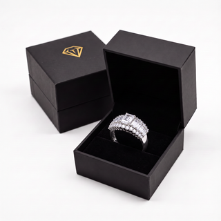 Angelina Emerald Cut Ring