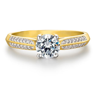 1.20 Carat Petite Accolade Ring