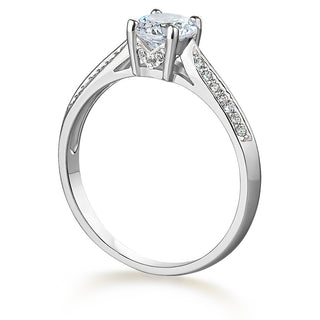 1.20 Carat Petite Accolade Ring