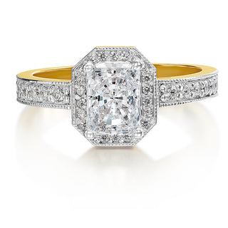 Emerald Cut Heirloom Ring