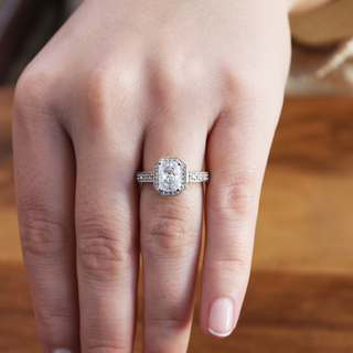 Emerald Cut Heirloom Ring