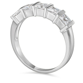 5-Stone Princess Eternity Ring