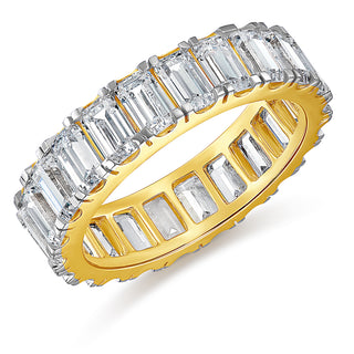 Emerald Cut Eternity Ring