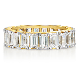 Emerald Cut Eternity Ring